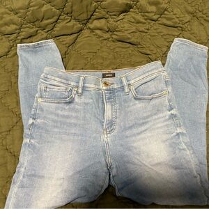 Size 10 
Light wash mid rise 
Express jeans